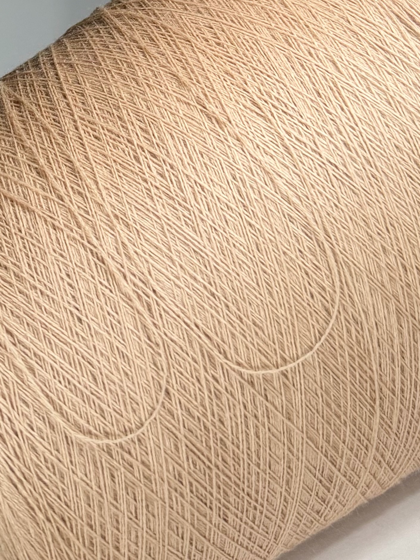 Lane Rossi Amico Soft 2/30 gekämmtes Merinogarn Edler Beige